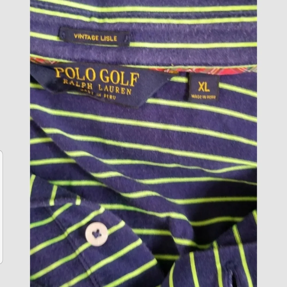 Ralph Lauren men's shirt multicolor Polo Golf size XL